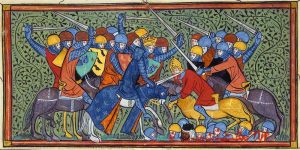 La battaglia di Poitiers, ottobre 732
